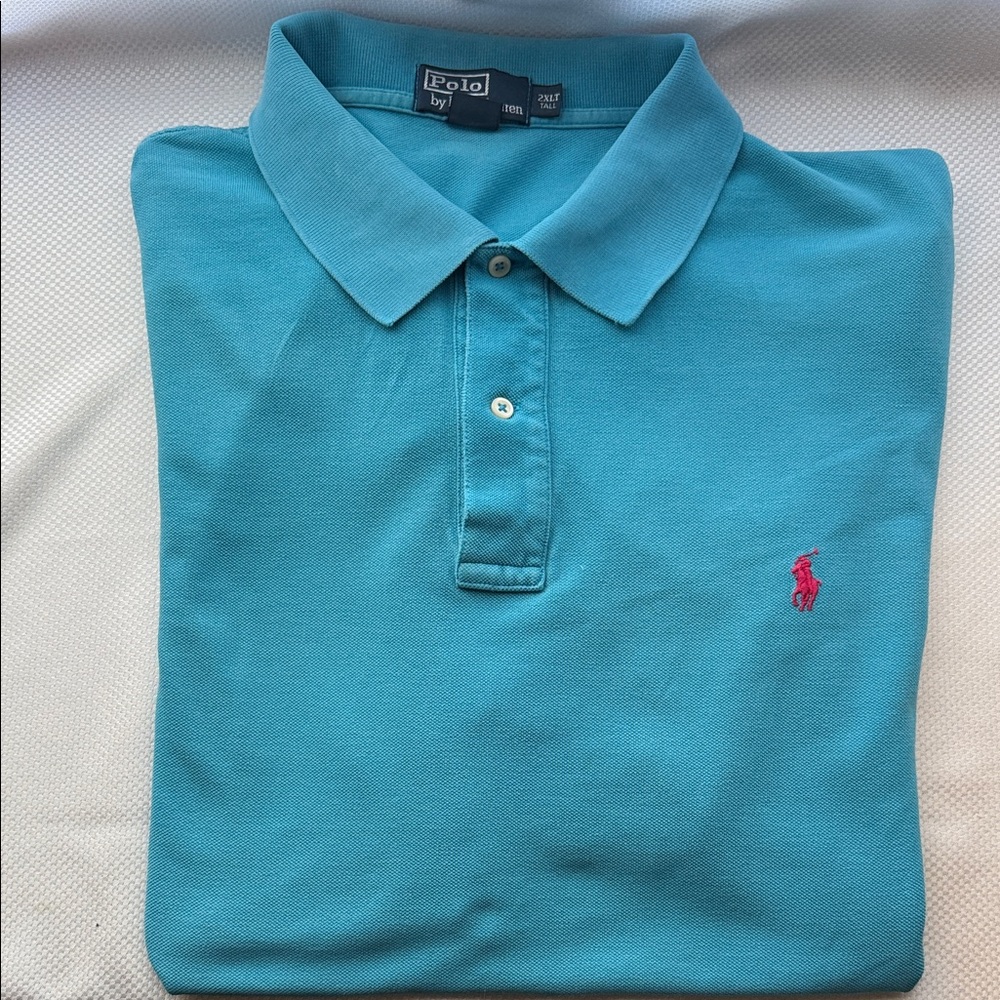 Polo by Ralph Lauren Turquoise Knit 2XLT
